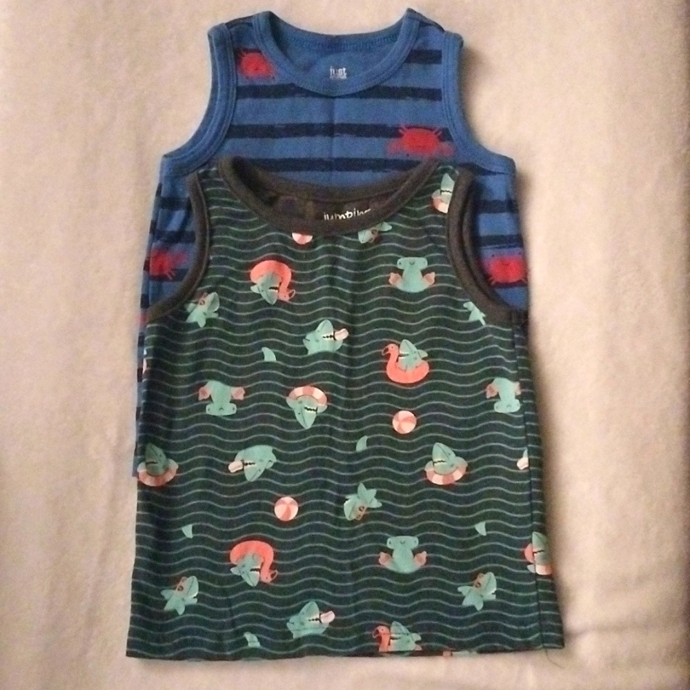 ⚜️ Bundle of Toddler Boys Tanks